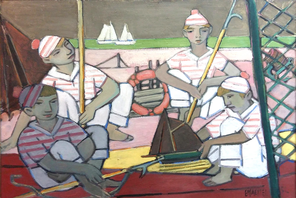 20160719_161714_Copyright SammlungItaliaander Hamburger Sezessionisten Sammlung Italiaander_Schloss Reinbek